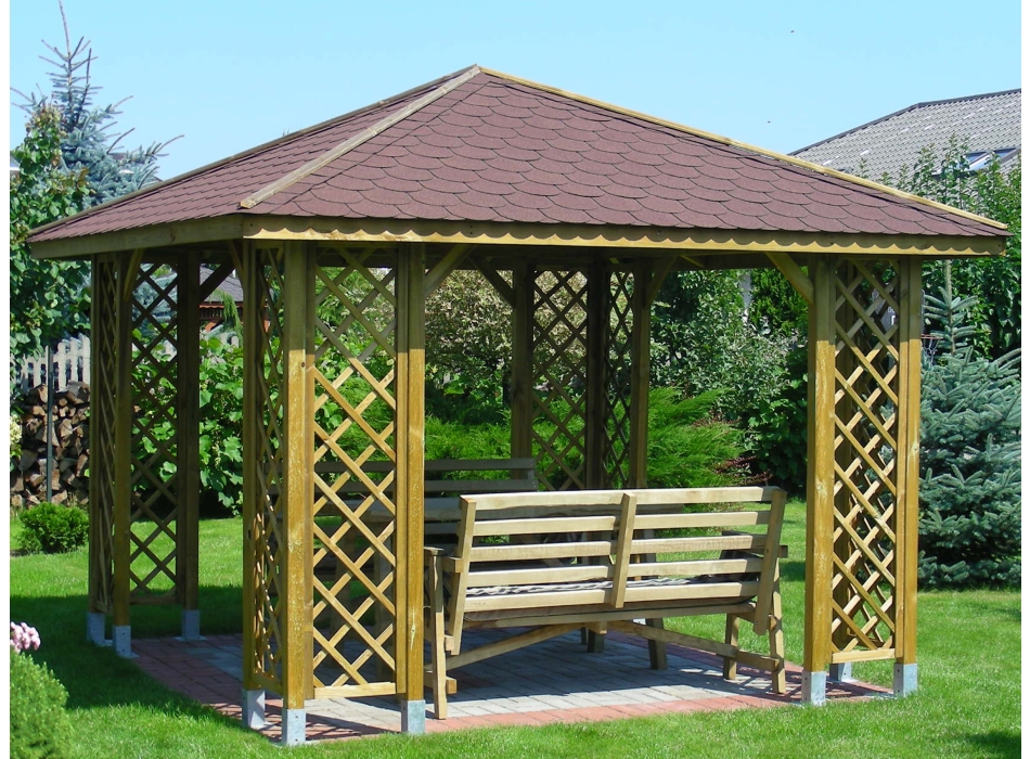 GAZEBO ELBA 345X345 Agritech Store