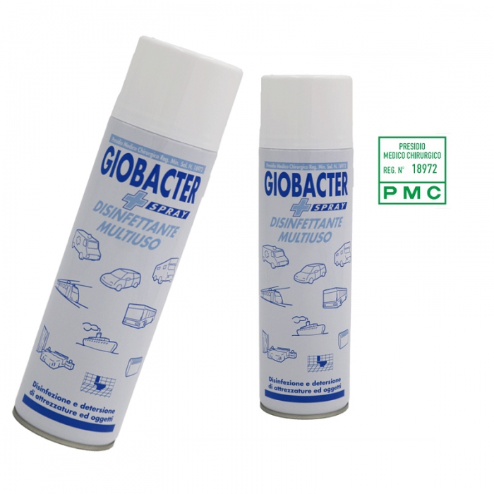 Giobacter Spray Disinfettante multiuso 500 ml. Agritech Store
