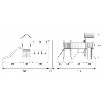 GIOCO TORRE DOPPIA Agritech Store