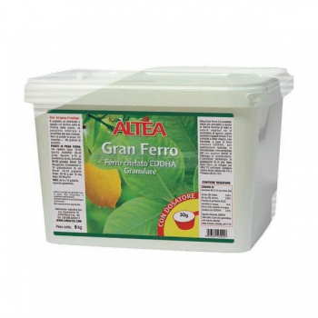 GRAN FERRO CHELATO DI FERRO Concime NK 3.15 con Ferro EDDHA (2,5) Agritech Store