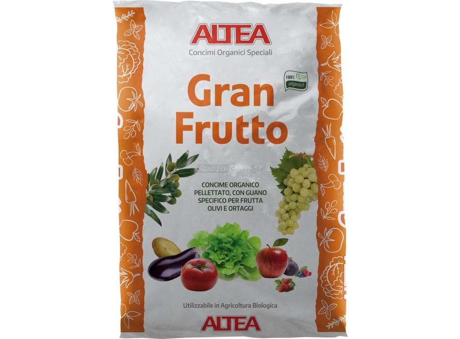 Gran Frutto Concime Organico Speciale Kg. 25 Agritech Store