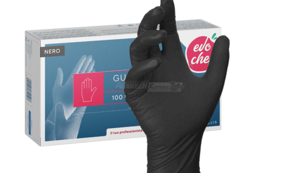 Guanti in nitrile per prodotti chimici e solventi senza polvere taglia 8/M, 100 pezzi | Octopus