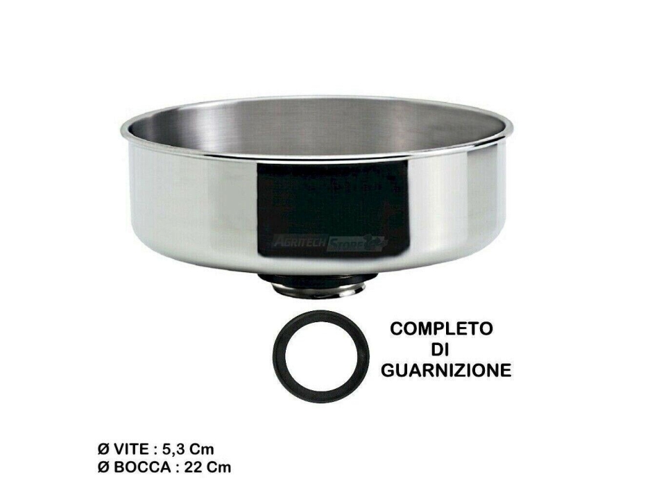 Imbuto in Acciaio Inox per spremipomodoro N.3 Reber Agritech Store