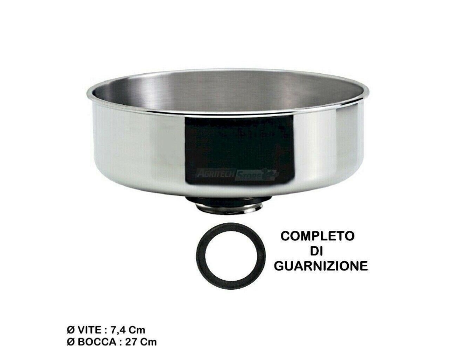 Imbuto in Acciaio Inox per spremipomodoro N.5 Reber Agritech Store