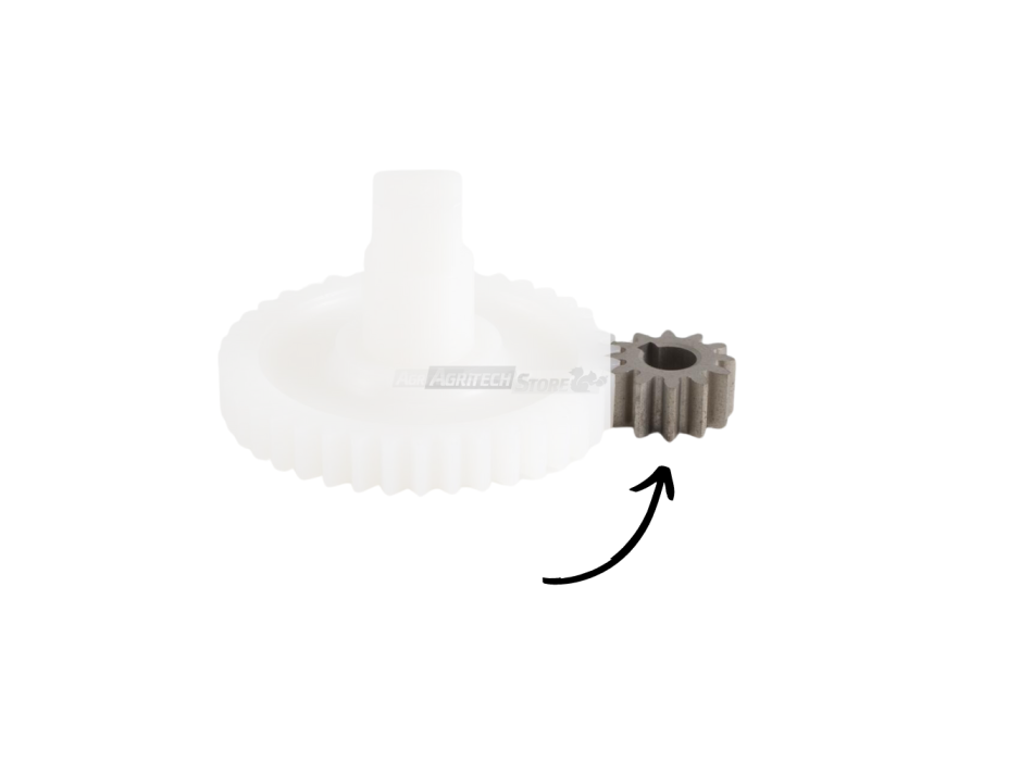 Ingranaggio Piccolo in Ferro - Ricambio per Grattugia N5 Agritech Store