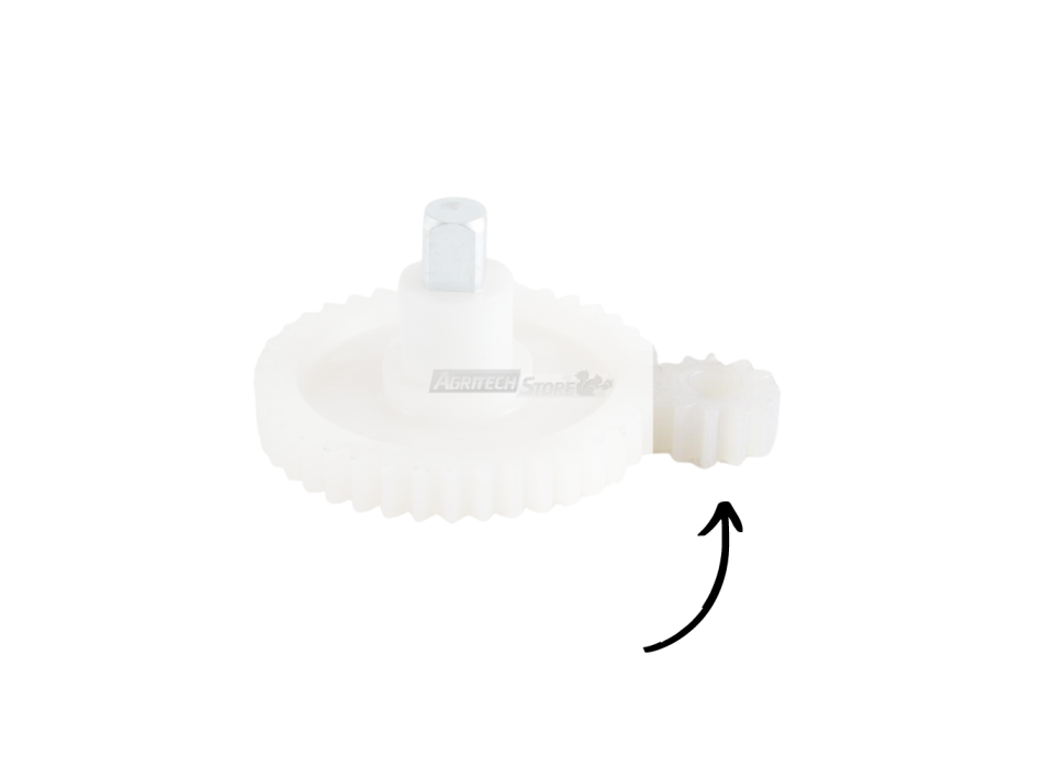 Ingranaggio Piccolo in nylon - Ricambio per Grattugia N3 Agritech Store