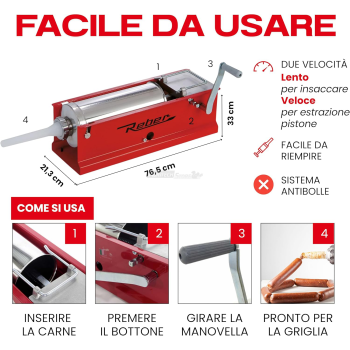 Insaccatrice Reber 8950 N - 5Kg. Agritech Store