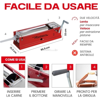 Insaccatrice Reber 8951 N - 8Kg. Agritech Store