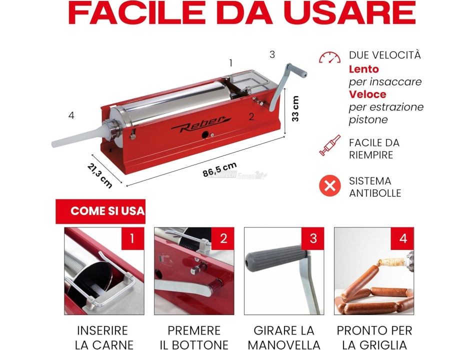 Insaccatrice Reber 8951 N - 8Kg. Agritech Store