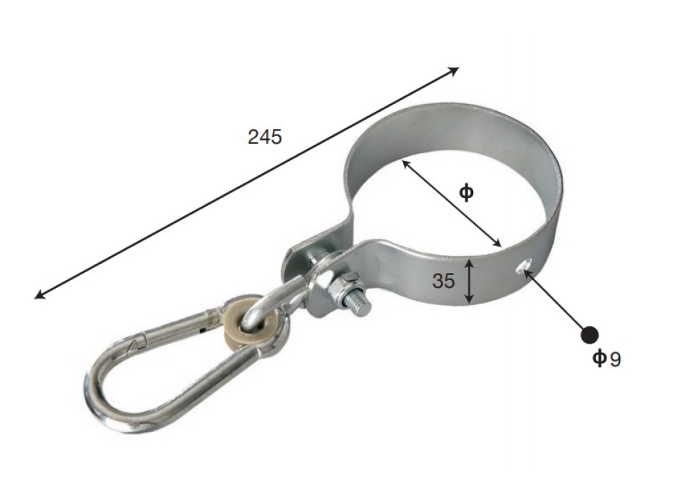KIT COLLARE ALTALENA TONDO CM. 10 Agritech Store