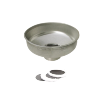 KIT Filtro Olio in Acciaio Inox da 30 LT. Ø 500 mm Agritech Store