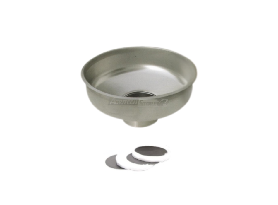 KIT Filtro Olio in Acciaio Inox da 30 LT. Ø 500 mm Agritech Store