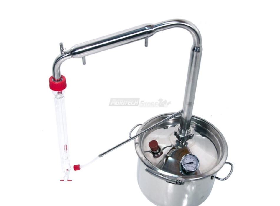 L'estrattore 12 litri linea PLUS è costruito interamente in acciaio inox Agritech Store