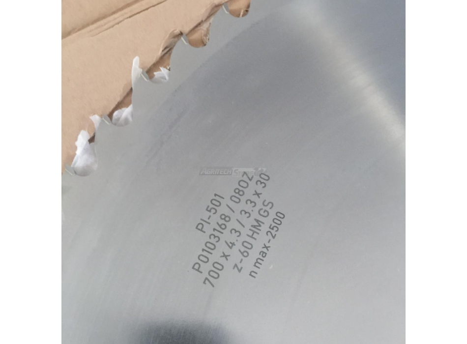 Lama sega circolare al Widia Diametro 700 mm Agritech Store