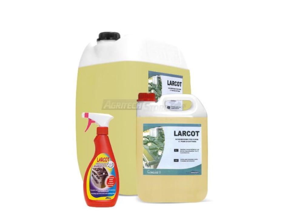 LARCOT Schiumogeno per forni e piani di cottura, Tanica da 5 Kg. Agritech Store