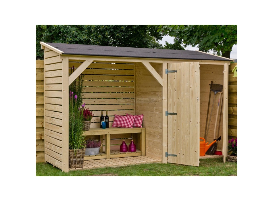 Legnaia in Abete grezzo non trattato "Val Rendena" cm 320x110 Agritech Store