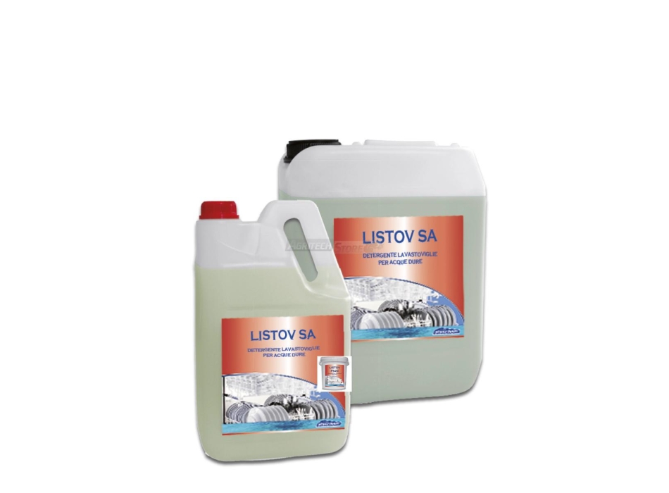 LISTOV SA - Detergente professionale Lavastoviglie per acque dure Tanica da 12 Kg. Agritech Store