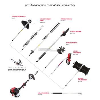 Macchina Multifunzione Shindaiwa M262S Agritech Store