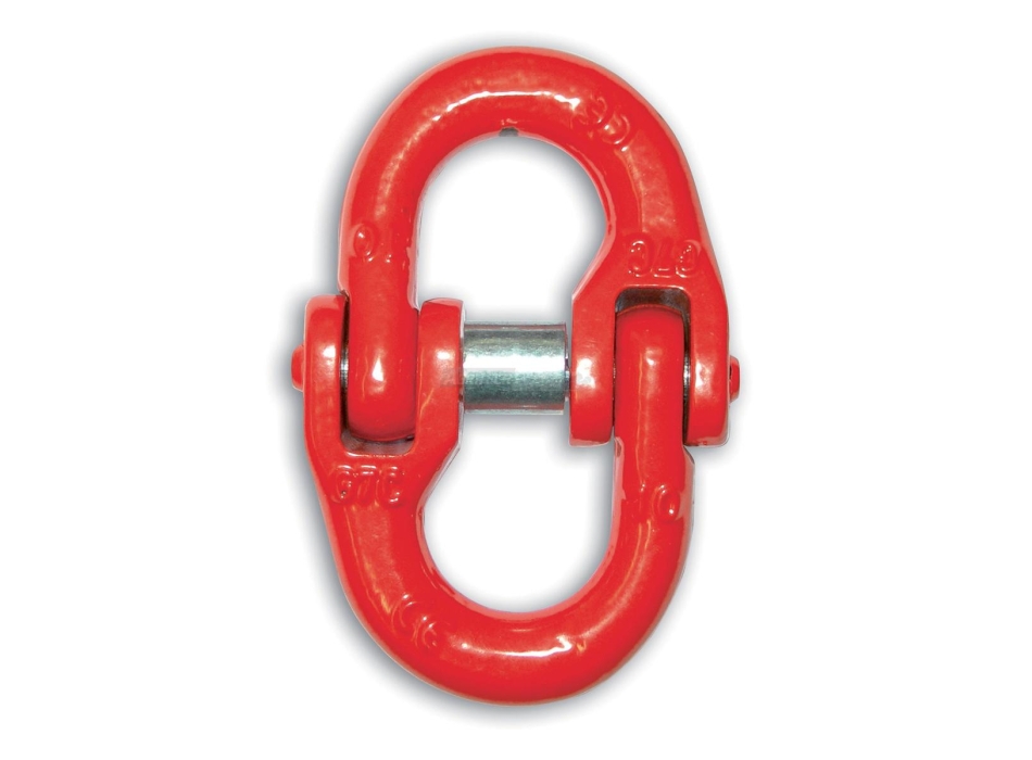 Maglia giunzione 7-8 mm GR80 W.L.L. 2000 Kg rossa Agritech Store