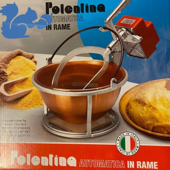 Mescolatore-Paiolo elettrico in Rame lt.4 Art.0575 Agritech Store