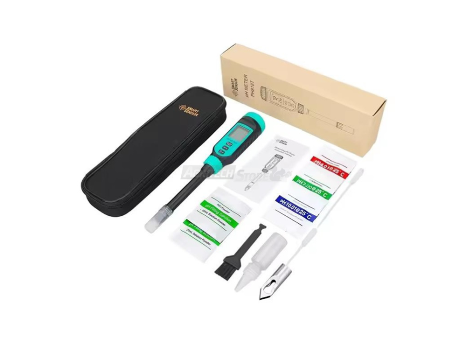 Misuratore portatile di ph con sonda temperatura pH 818T  Agritech Store