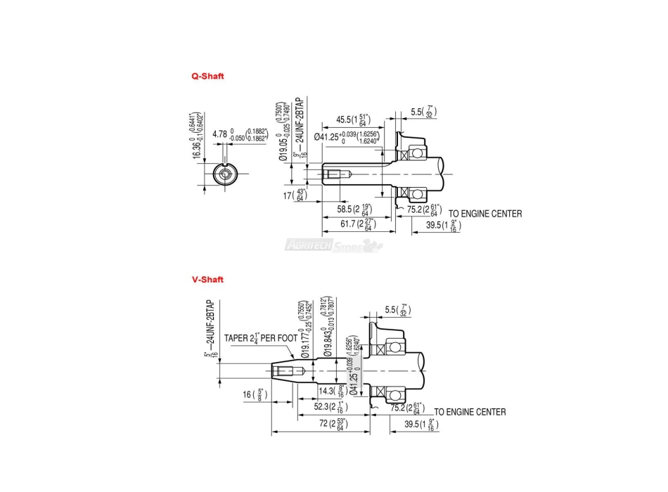 Motore Loncin a Benzina 6,5 HP G200F Agritech Store