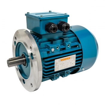 Motore elettrico trifase alluminio senza base con flangia  Agritech Store