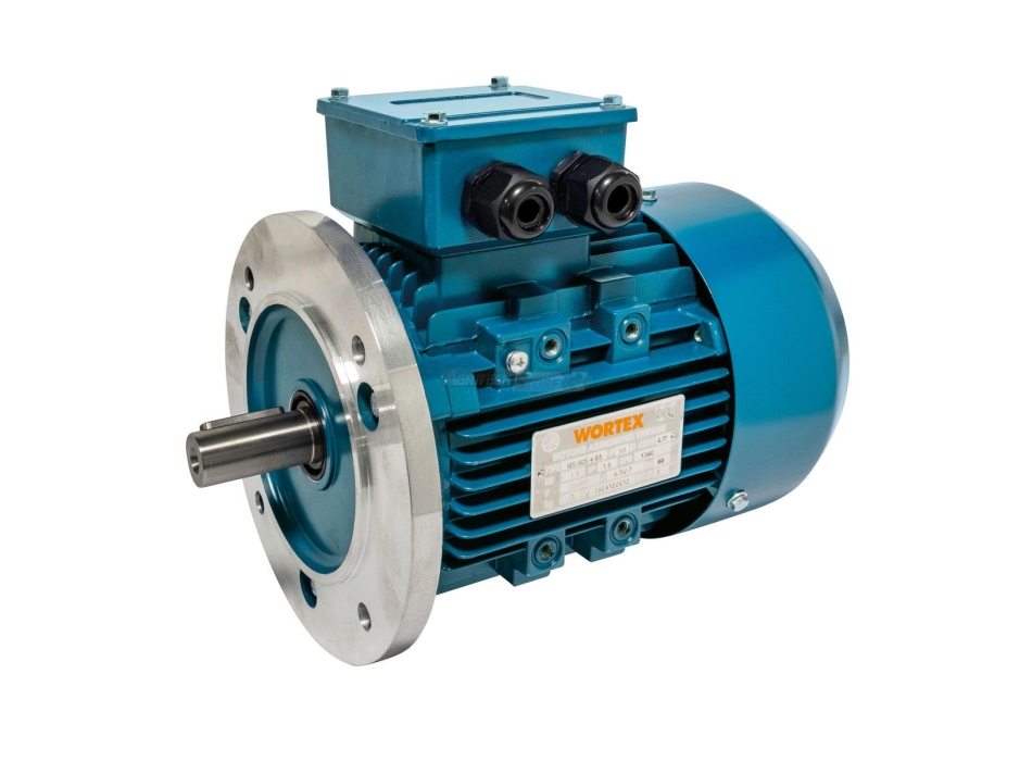 Motore elettrico trifase alluminio senza base con flangia  Agritech Store
