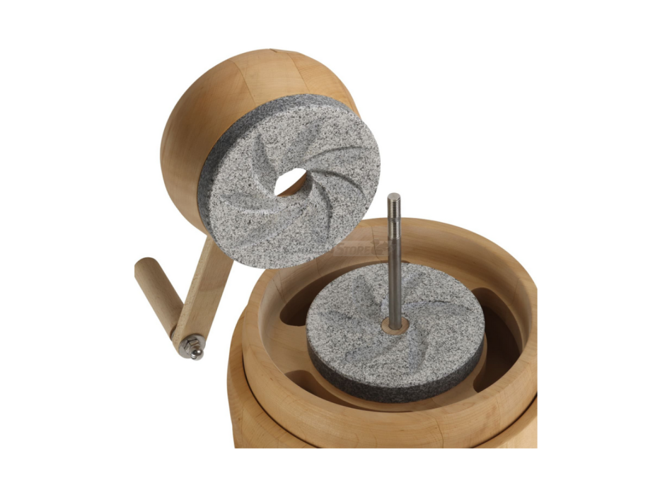 Mulino per cereali - Macinacereali Manuale con Pietra in Granito MH6 Agritech Store