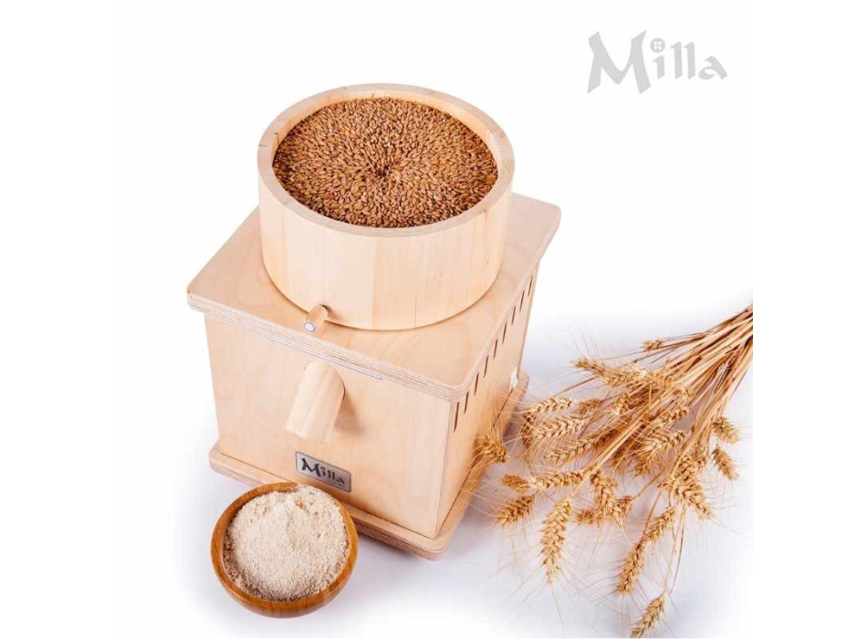 Mulino Macinacereali a Pietra Milla Pro 370w Agritech Store