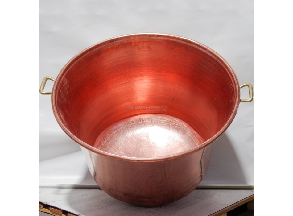 Paiolo - Caldera in Rame da 200 Litri Agritech Store