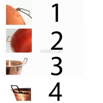 Paiolo - Caldera in Rame da 300 Litri Agritech Store