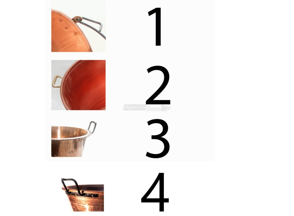 Paiolo - Caldera in Rame da 300 Litri Agritech Store