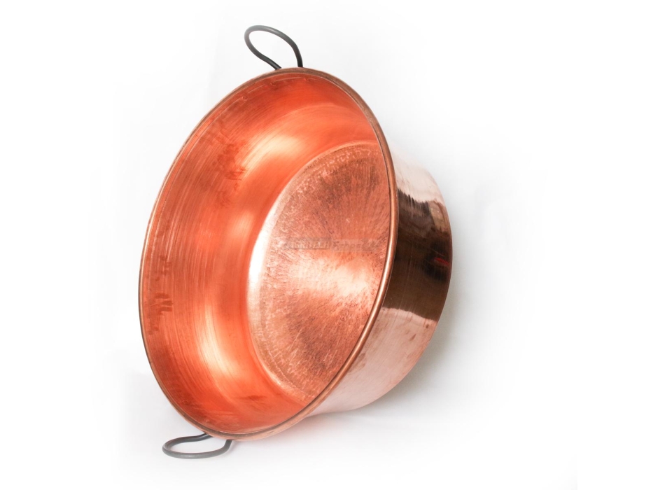 Paiolo in Rame da 250 Litri Special Diametro Altezza 1/2 Agritech Store