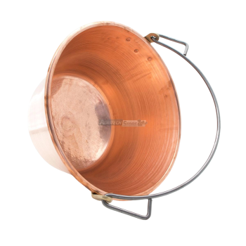 Paiolo in Rame da Litri 30 Agritech Store