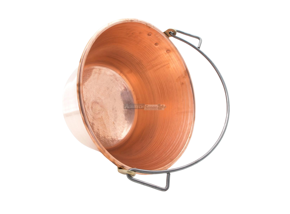 Paiolo in Rame da Litri 30 Agritech Store