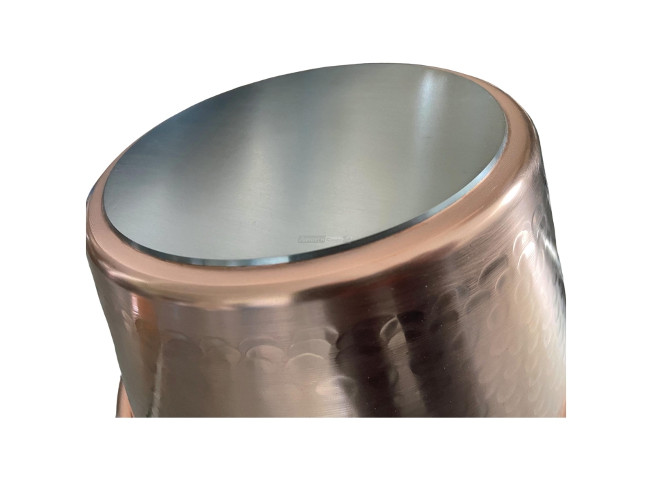 Paiolo in rame per piano induzione Agritech Store