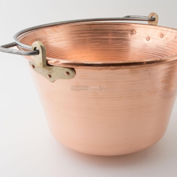 Paiolo in Rame da Litri 30 Agritech Store