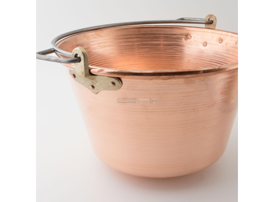 Paiolo in Rame da Litri 30 Agritech Store