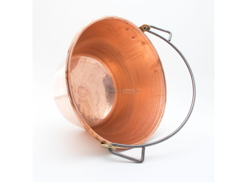 Paiolo in Rame da Litri 30 Agritech Store