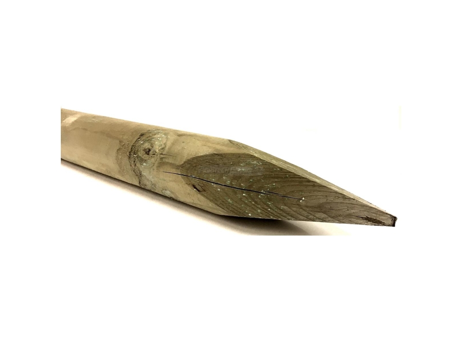 Pali impregnati con punta Ø cm. 08 Agritech Store