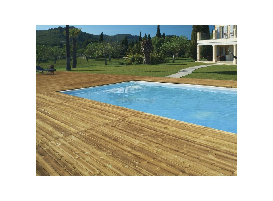 Pavimento per esterno in pino impregnato Agritech Store