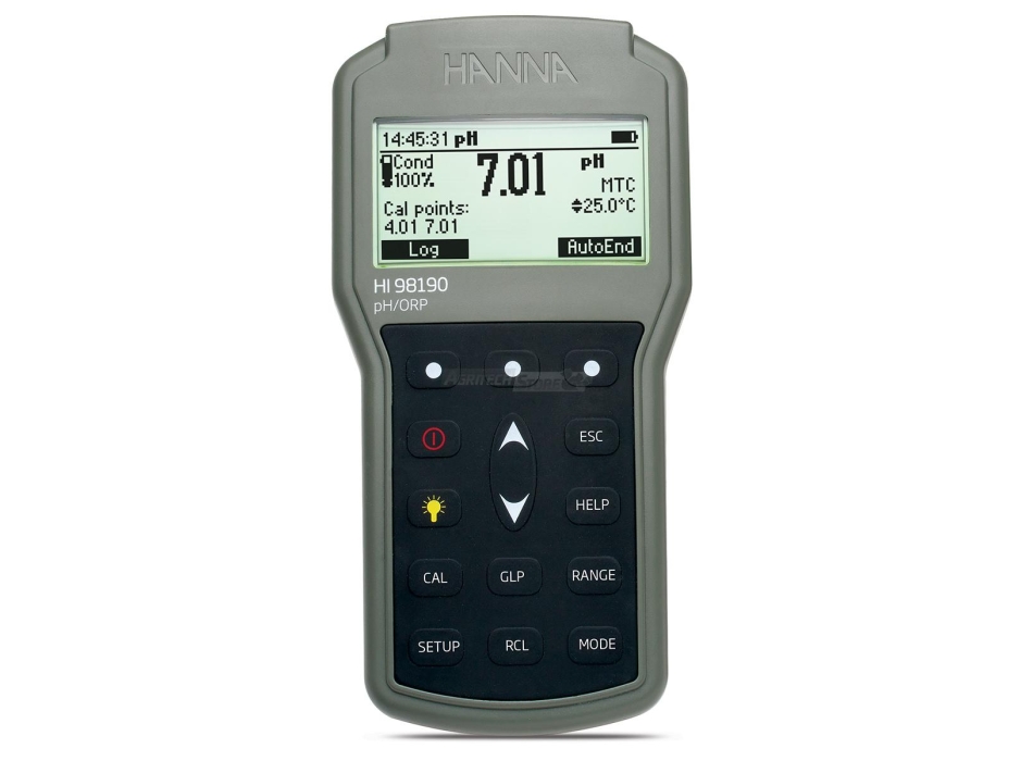 PHMetro portatile a tenuta stagna Hanna HI98190 Agritech Store