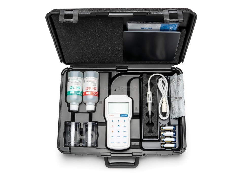  pHmetro portatile professionale per alimenti - HI98161 Agritech Store