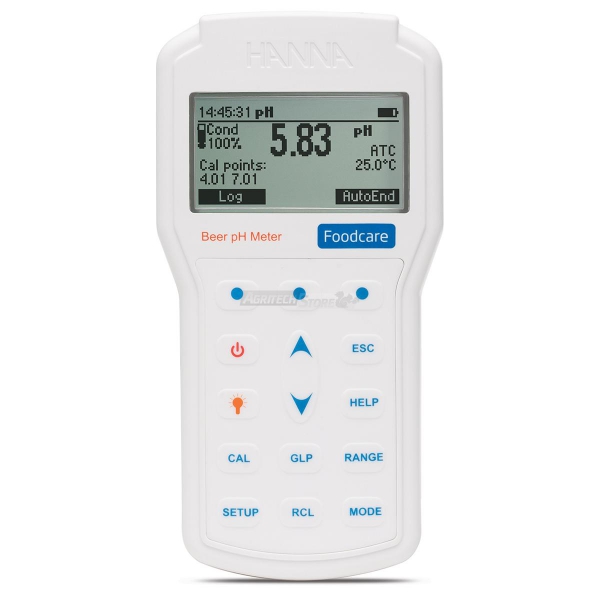  pHmetro portatile professionale per alimenti - HI98161 Agritech Store