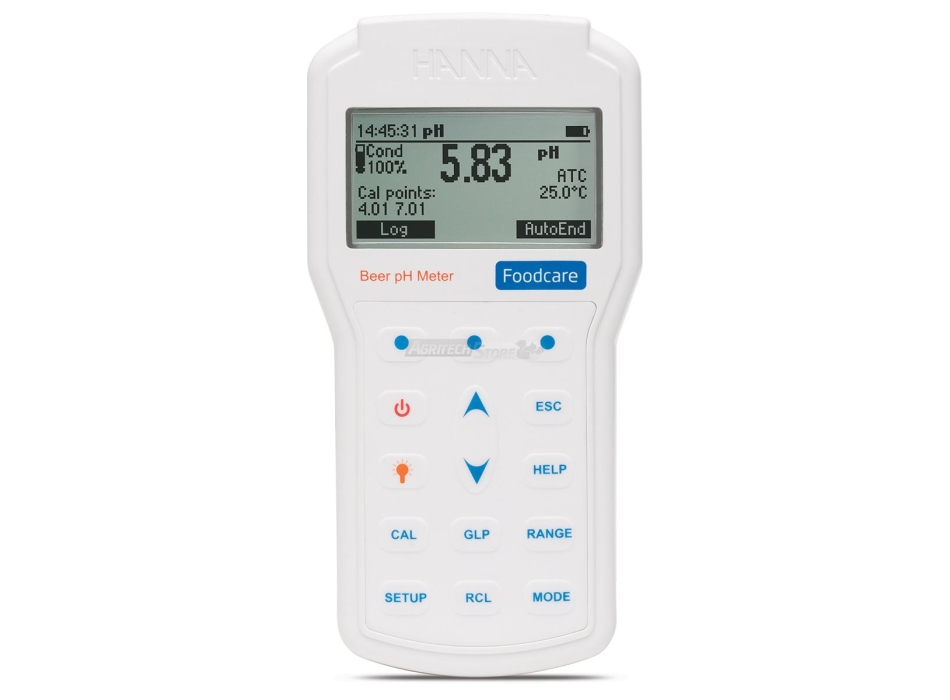  pHmetro portatile professionale per birra - HI98167 Agritech Store