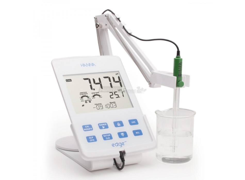 Phmetro Hanna HI 2002-02 edge ph/ORP Agritech Store