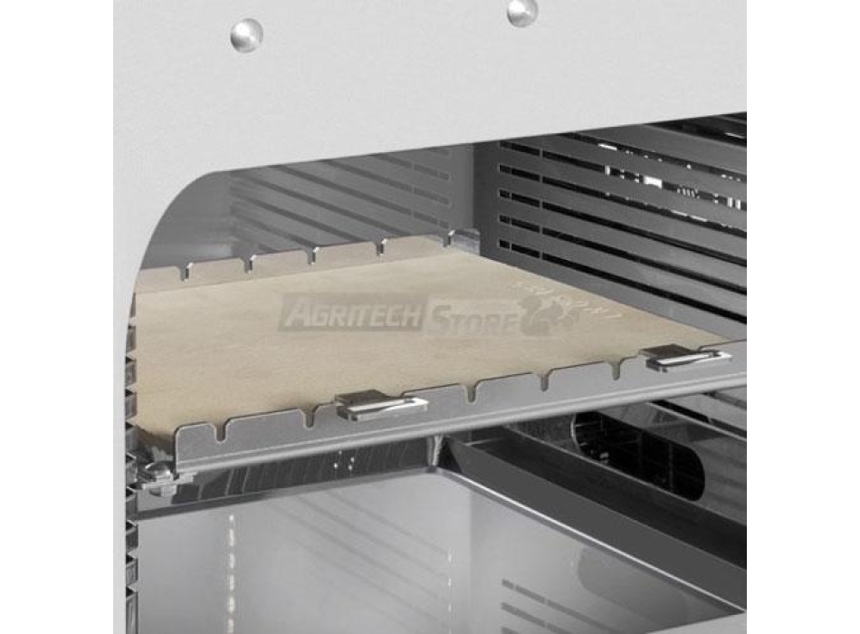 Piano in pietra refrattaria con supporto per PRO cm. 33,5x31 Agritech Store