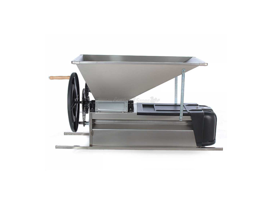 Pigiadiraspatrice Manuale INOX Grifo Marchetti DMAI Agritech Store