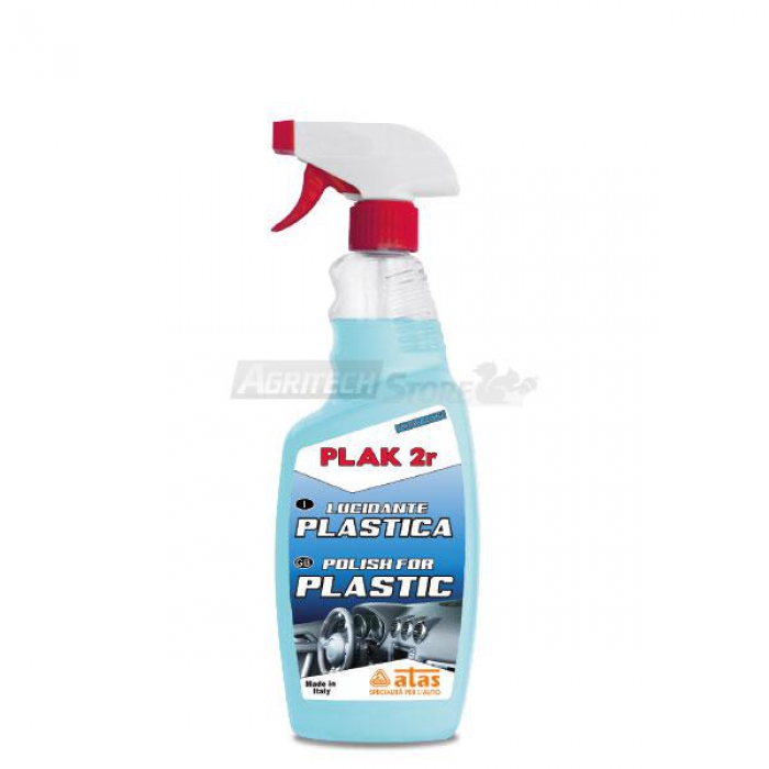 PLAK 2 r Lucidante plastiche in Flacone da 750 ml. Agritech Store